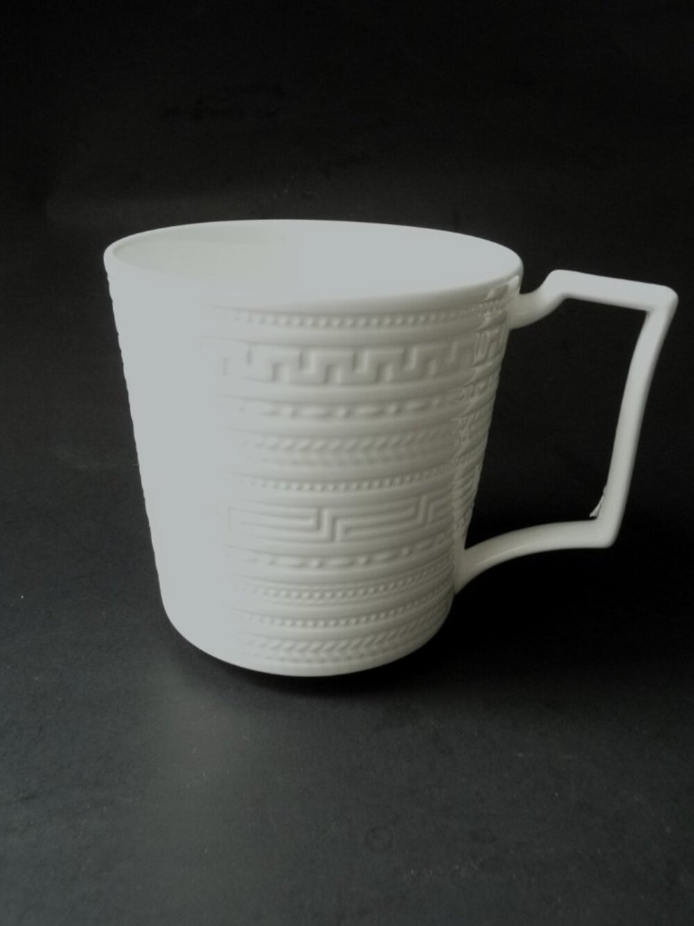 Wedgewood Intaglio white coffee cup mug